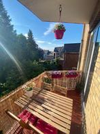 tuintafel met 4 stoelen, Tuin en Terras, Tuintafels, Ophalen, Gebruikt, Rechthoekig, Hout