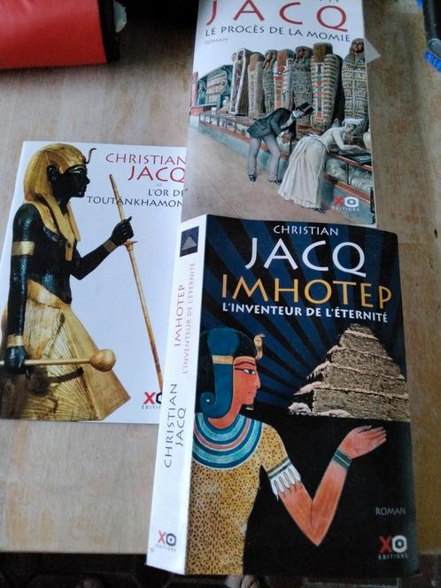 CHRISTIAN JACQ,le procès de la momie, Imhotep l’inventeur ., Boeken, Historische romans, Zo goed als nieuw, Ophalen