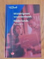 Vandale Middelgroor woordenboek Nederlands - Italiaans, Boeken, Woordenboeken, Ophalen of Verzenden, Zo goed als nieuw, Italiaans