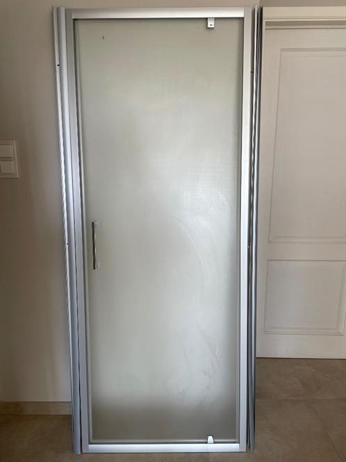 Douchedeur Inda 80 cm - toonzaalmodel, Doe-het-zelf en Bouw, Sanitair, Nieuw, Douche, Chroom, Glas, Ophalen