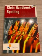 Klein Handboek Spelling - Johan De Schrijver, Ophalen of Verzenden, Nieuw