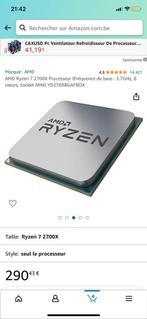 Ryzen 7 2700x a vendre ou à échanger, Informatique & Logiciels, Comme neuf
