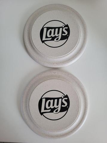 bamboo frisbee lays (2 stuks) - 22,5 cm beschikbaar voor biedingen