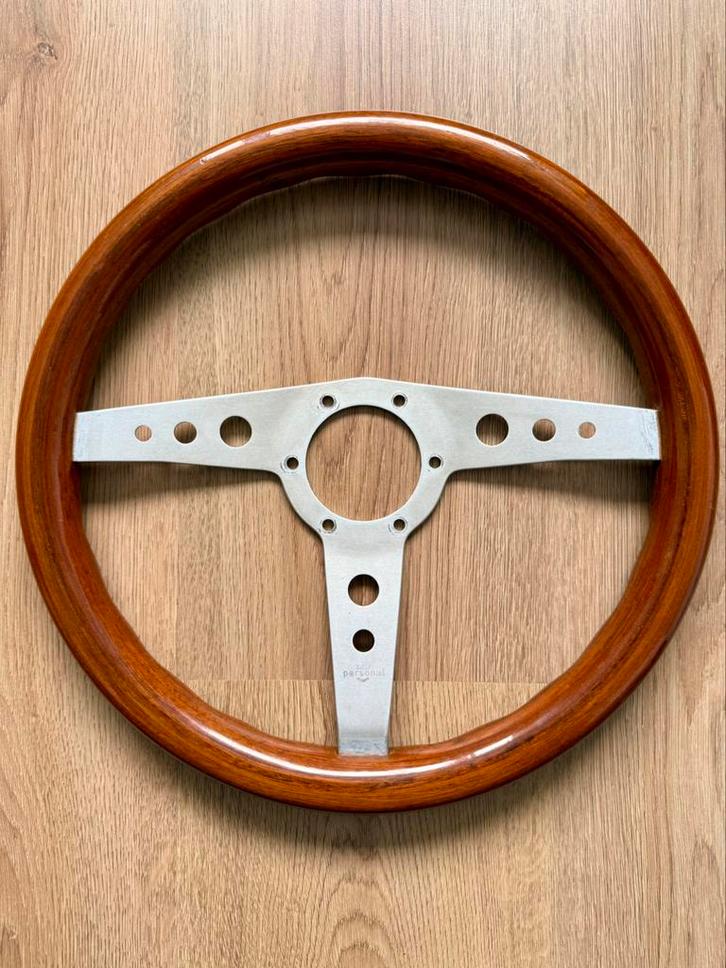 Personal Collaudo 340MM Houten Stuur Oldtimer, Auto-onderdelen, Besturing, Alfa Romeo, Amerikaanse onderdelen, Audi, BMW, Citroën