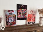 Canvas 3-luik Pop Art Luxury, Ophalen