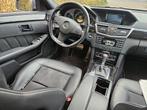 MERCEDES E200 CDI✅AMG-SET✅AUTOVERSNELLINGSBAK👍GPS🌍LEER🐮, Auto's, Zwart, 4 cilinders, Lederen bekleding, Leder