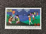 Venezuela 1972 - Kerstmis - samenhangend paar - muziek, Ophalen of Verzenden, Zuid-Amerika, Postfris