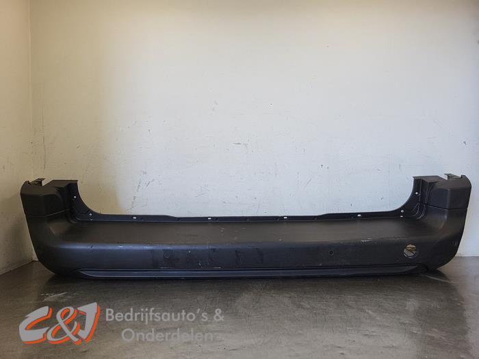 Achterbumper van een Peugeot Partner (XXXXXXXX), Auto-onderdelen, Carrosserie, Bumper, Peugeot, Gebruikt, 3 maanden garantie, Ophalen of Verzenden