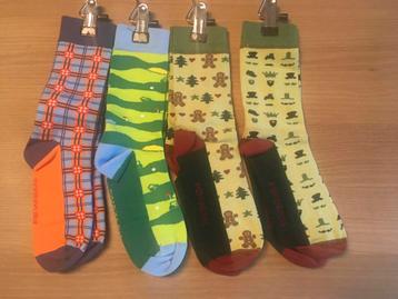 4 nieuwe paar sokken hero on socks maat 36-39 beschikbaar voor biedingen