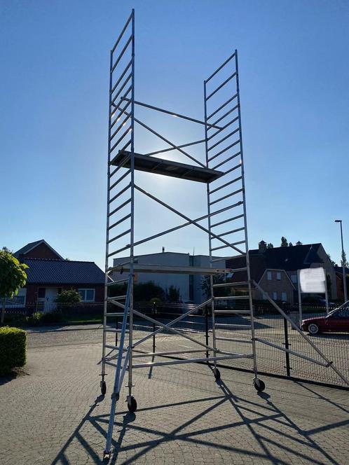 Rolstelling euroscaffold te huur, Doe-het-zelf en Bouw, Ladders en Trappen, Ophalen