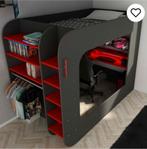 Hoogslaper met bureau en opbergkast, Ophalen, Gebruikt, Hoogslaper, Twijfelaar