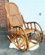Rocking chair rotin bambou sangle osier, Enlèvement ou Envoi