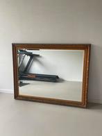 Grote vintage spiegel 110 x 140 cm – goudkleurige sierlijst, Huis en Inrichting, Ophalen, Zo goed als nieuw