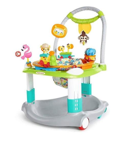 Table d'éveil Bright Starts -  Peek-a-Zoo, Kinderen en Baby's, Speelgoed | Babyspeelgoed, Zo goed als nieuw, Mobiel, Met geluid
