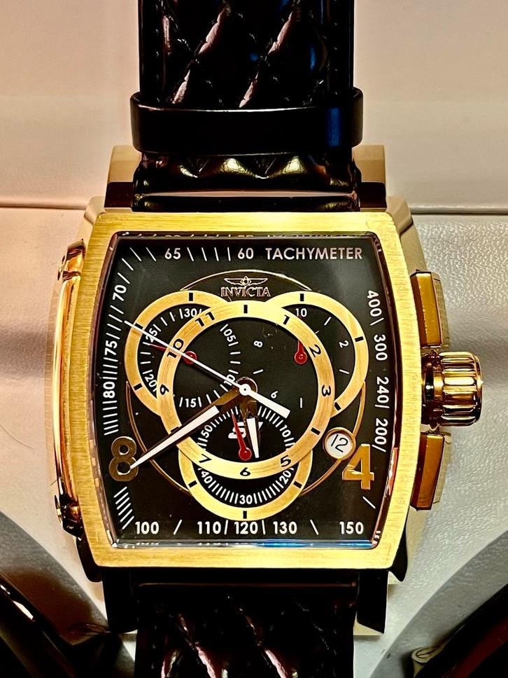 INVICTA S1 RALLY, Handtassen en Accessoires, Horloges | Heren, Zo goed als nieuw, Ophalen of Verzenden