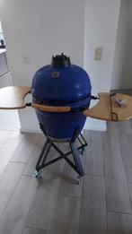 Kamado 21 inch blauw, Tuin en Terras, Houtskoolbarbecues, Nieuw, Ophalen, Met accessoires