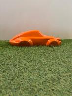 Porsche 911 Oranje decoratief beeld moderne kunst, Tuin en Terras, Ophalen of Verzenden, Nieuw, Kunststof, Overige typen