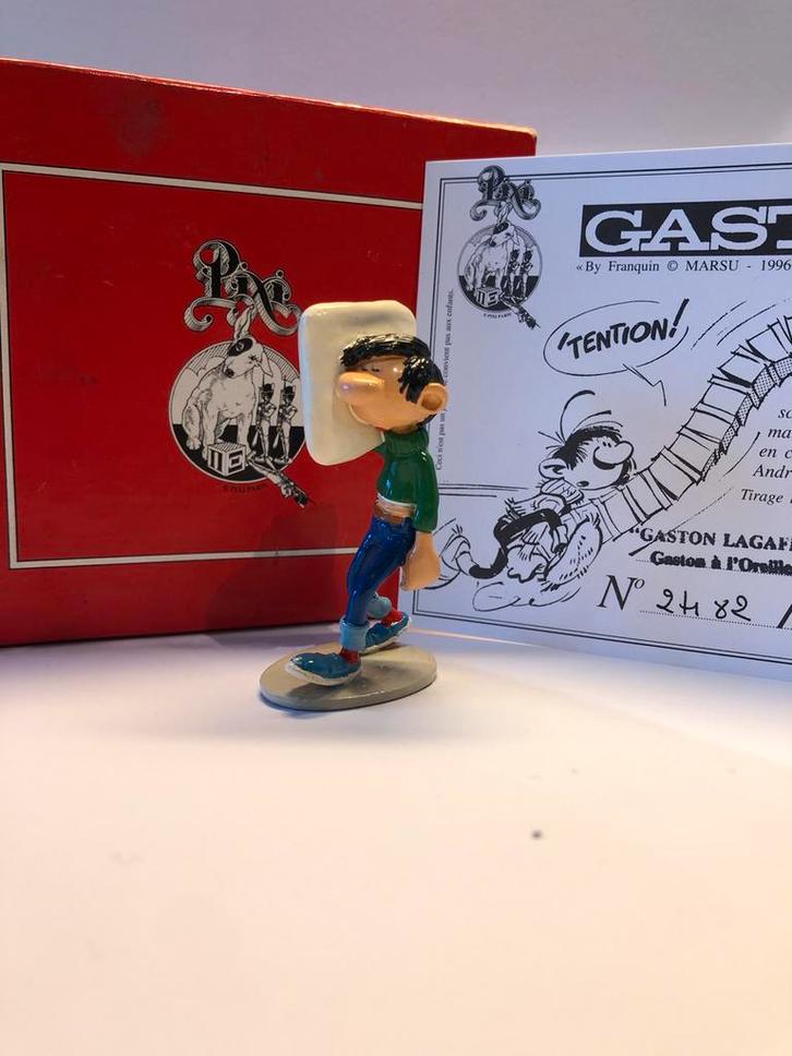 Gaston Pixi Kussen - Gaston - Franquin, Verzamelen, Stripfiguren, Zo goed als nieuw, Kuifje, Ophalen of Verzenden