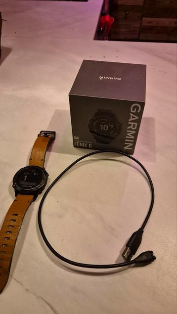 Garmin fenix 6 pro in goede staat beschikbaar voor biedingen