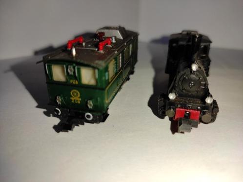 Fleischmann 7306 et Arnold série 2, Hobby en Vrije tijd, Modeltreinen | N-Spoor, Gebruikt, Locomotief, Gelijkstroom, Fleischmann