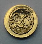 Gouden moderne Penning - 18kt / .750 Goudgehalte en 10,3 gr, Ophalen of Verzenden, Goud, Losse munt, Goud