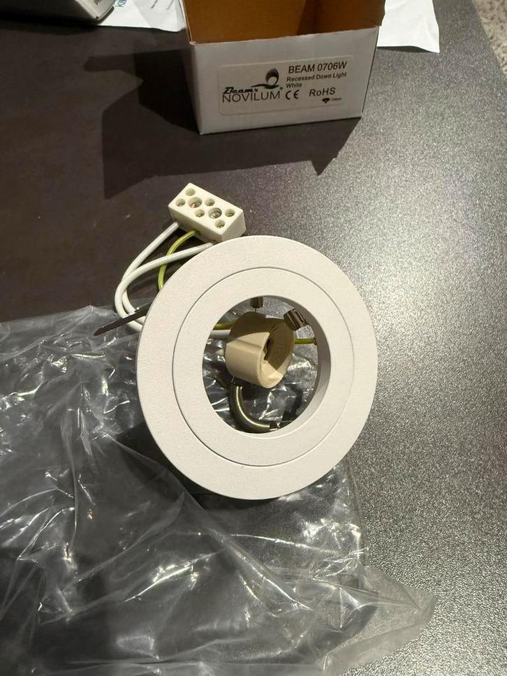 Inbouwspots nieuw. Verkeerd aangekocht, Huis en Inrichting, Lampen | Spots, Nieuw, Plafondspot of Wandspot, Metaal of Aluminium