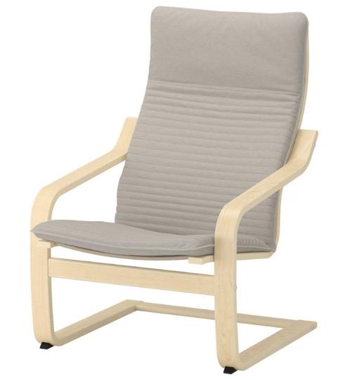 4 nieuwe Ikea Poäng fauteuilkussens, Huis en Inrichting, Fauteuils, Nieuw, Stof, 50 tot 75 cm, Ophalen