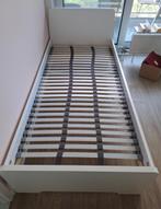 Bedframe + lattenbodem 1 persoon (90x200cm), Huis en Inrichting, Slaapkamer | Bedden, Ophalen, 90 cm, Eenpersoons, Zo goed als nieuw
