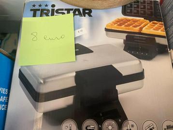 gaufrier Tristar, Neuf, 25 à 50 cm, Gris, Enlèvement ou Envoi