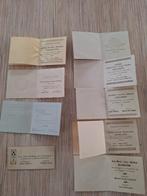 Cartes de naissance (hainaut)., Ophalen of Verzenden, Zo goed als nieuw