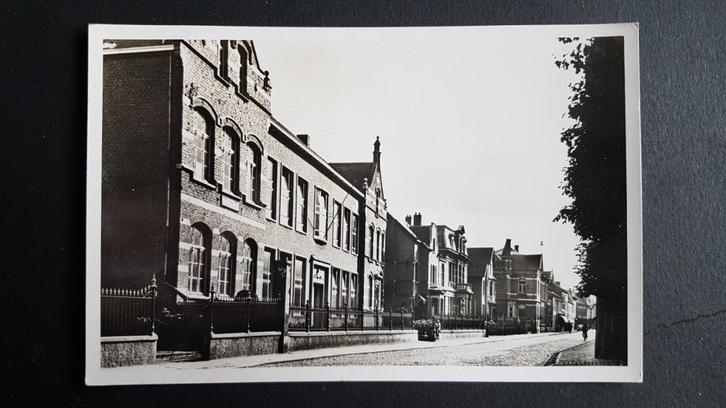 Geel Statiestraat Gemeente Jongensstraat, Verzamelen, Postkaarten | België, Ongelopen, Antwerpen, 1920 tot 1940, Ophalen of Verzenden