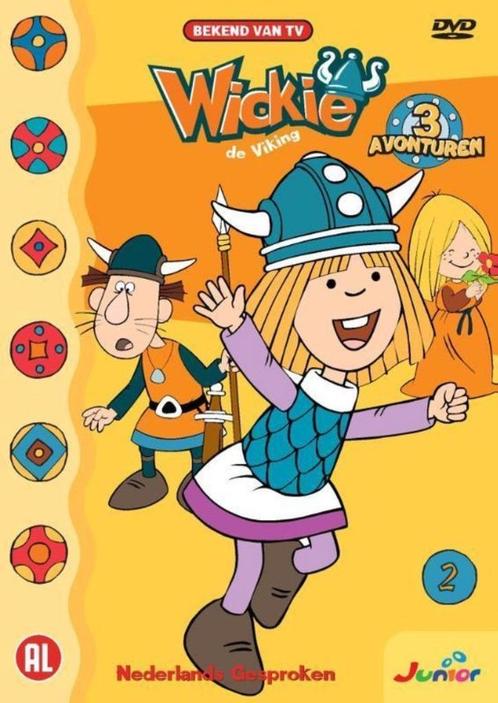 Dvd - Wickie de viking 2, Cd's en Dvd's, Dvd's | Tekenfilms en Animatie, Ophalen of Verzenden