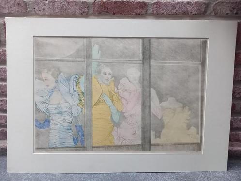 Anne Lauwers - Passionaria, Antiek en Kunst, Kunst | Etsen en Gravures, Ophalen of Verzenden