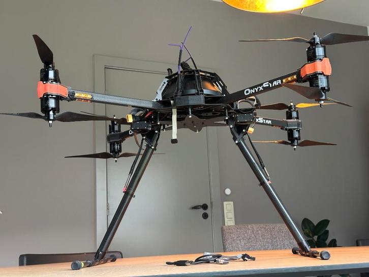 Drone octocoper, Hobby en Vrije tijd, Modelbouw | Radiografisch | Helikopters en Quadcopters, Zo goed als nieuw, Quadcopter of Multicopter