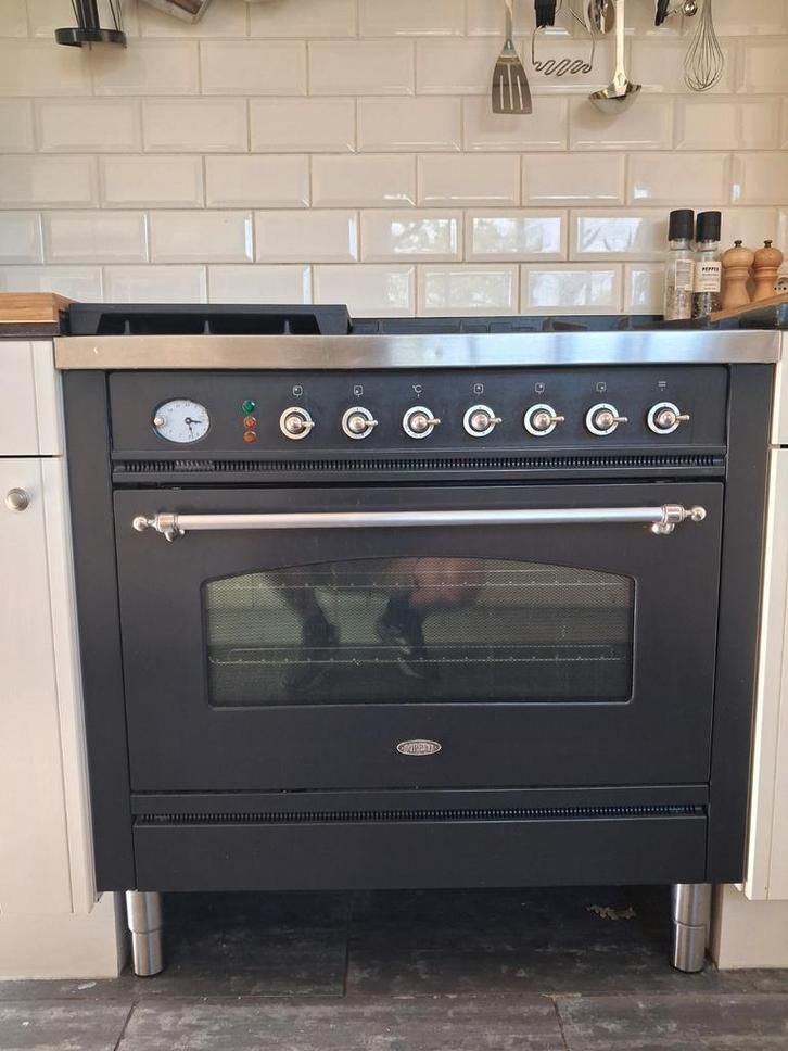 Boretti gasvuur, Elektronische apparatuur, Fornuizen, Gebruikt, 5 kookzones of meer, 90 tot 95 cm, 60 cm of meer, Ophalen