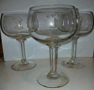 3 verres à bière Goliath, Enlèvement ou Envoi, Comme neuf, Verre ou Verres, Autres marques
