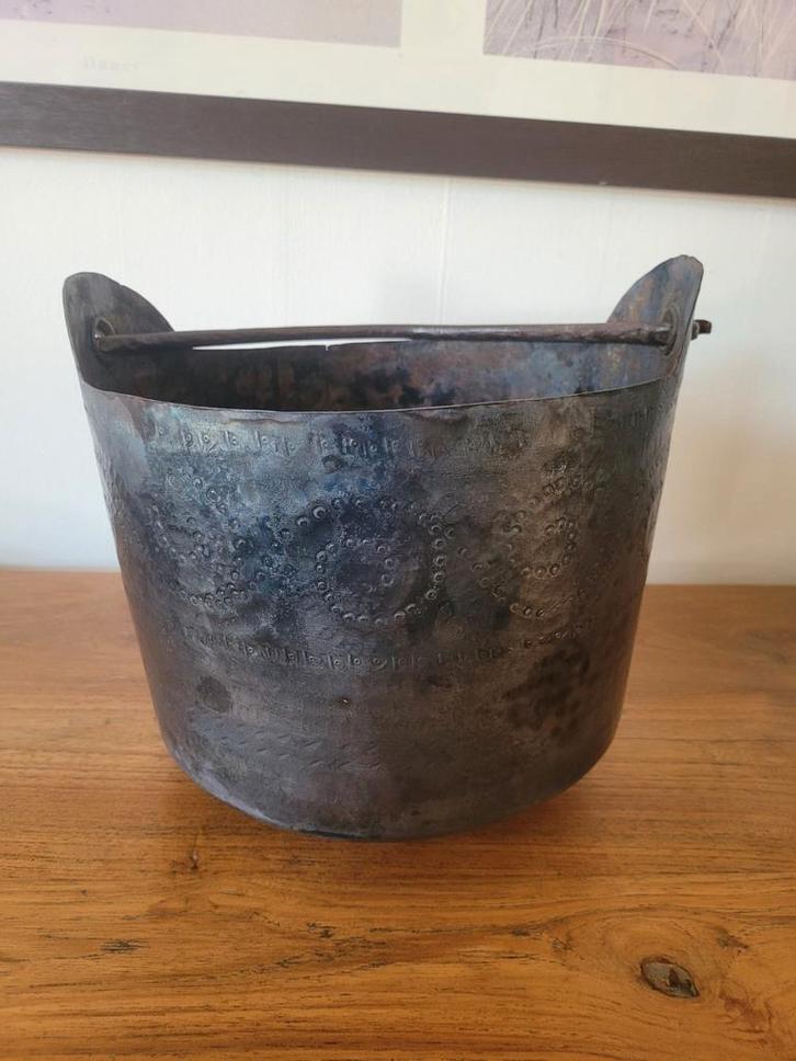 Prachtige koperen pot, Antiek en Kunst, Antiek | Brons en Koper, Koper, Ophalen of Verzenden