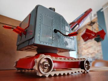Grue MFZ 1945-1950 jouet ancien tôle vintage tin toy beschikbaar voor biedingen