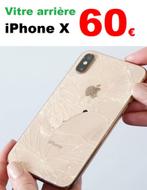 Remplacement vitre arrière iPhone X pas cher à Bruxelles, Telecommunicatie, Mobiele telefoons | Toebehoren en Onderdelen, Apple iPhone