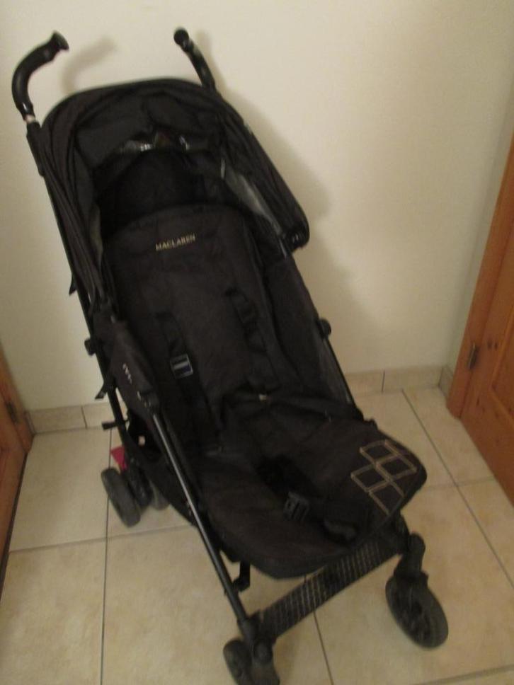 Plooibare buggy MacLaren, Kinderen en Baby's, Buggy's, Gebruikt, Maclaren, Regenhoes, Verstelbare rugleuning, Zonnekap, Ophalen