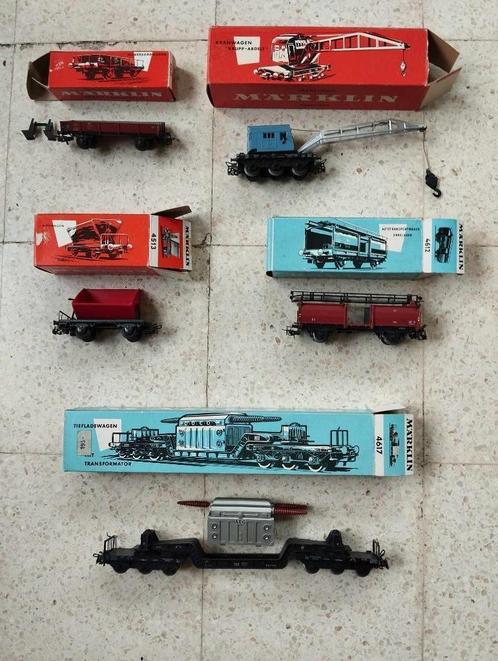 Lot wagons Märklin  HO (+ boîtes), Hobby & Loisirs créatifs, Trains miniatures | HO, Utilisé, Wagon, Märklin, Enlèvement ou Envoi