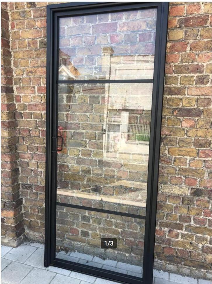 binnendeur GERARD 2-stripes steellook, Doe-het-zelf en Bouw, Deuren en Vliegenramen, Binnendeur, Ophalen