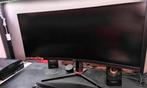 Écran AOC 34” incurvé UltraWide 144Hz – très bon état, Computers en Software, Monitoren, Ophalen, Zo goed als nieuw, Gaming