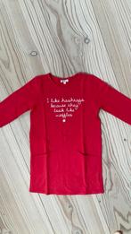 Rood kleed jurk meisje maat 146 sweatshirt stof, Meisje, JBC, Ophalen of Verzenden, Zo goed als nieuw