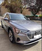 Audi E-tron 55 Full option - Led matrix/Pano/trekhaak/B&O, Auto's, Te koop, Zilver of Grijs, Emergency brake assist, 5 deurs