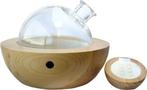 Humidificateur, brumisateur, en bois et verre, Ophalen