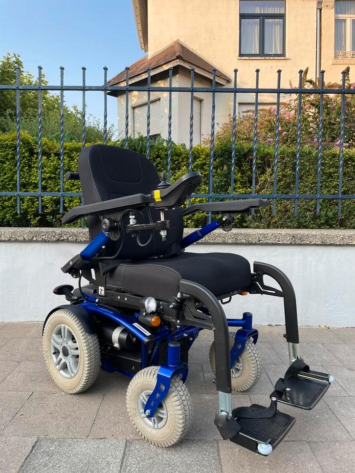 Vermeiren Forest F3 elektrische rolstoel in nieuwstaat, Diversen, Rolstoelen, Zo goed als nieuw, Inklapbaar, Ophalen of Verzenden