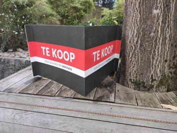 Te koop bord, gevelbord beschikbaar voor biedingen