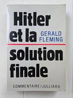 Hitler et la solution finale, Livres, Guerre & Militaire, Utilisé, Enlèvement ou Envoi, Deuxième Guerre mondiale, Gerald Fleming