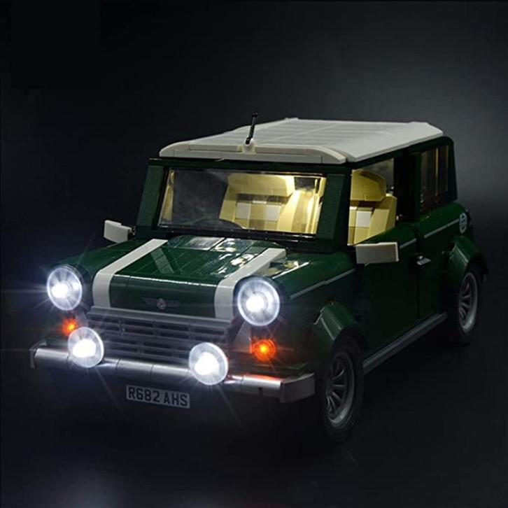 LED Verlichting voor 10242 Mini Cooper Nieuw, Kinderen en Baby's, Speelgoed | Bouwstenen, Nieuw, Overige merken, Ophalen of Verzenden